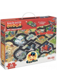 Duuuże puzzle z dziurką Droga dla pojazdów