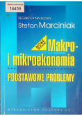 Makro i mikroekonomia Podstawowe problemy