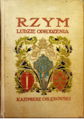Rzym ludzie odrodzenia  1911 r.