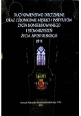 Duchowieństwo diecezjalne oraz członkowie męskich instytutów życia konsekrowanego i stowarzyszeń życia apostolskiego 2011