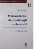 Wprowadzenie do psychologii osobowości