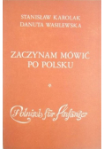 Zaczynam mówić po polsku