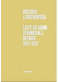 Listy do Marii Sternickiej-Deymer 1921-1937