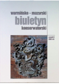 Warmińsko - mazurski biuletyn konserwatorski Rocznik V /  2003