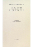 Z rzeczy pierwszych