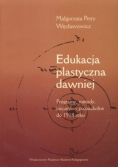 Edukacja plastyczna dawniej