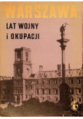 Warszawa lat wojny i okupacji. Zeszyt 1