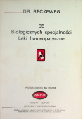 95 biologicznych specjalności leki homeopatyczne