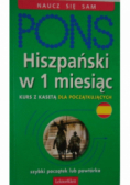 Hiszpański w 1 miesiąc