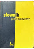 Słownik pięciojęzykowy