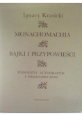 Monachomachia / Bajki i przypowieści / Podobizny autografów i pierwodruków