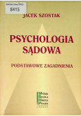 Psychologia sądowa