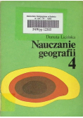 Nauczanie geografii Tom 4