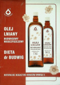 Olej lniany budwigowy nieoczyszczony