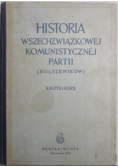 Historia Wszechzwiązkowej Komunistycznej Partii Bolszewików 1949 r.