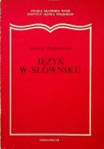 Język w słowniku