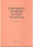 Z polskich studiów slawistycznych Językoznawstwo