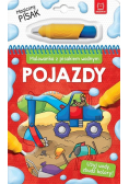 Malowanka z pisakiem wodnym Pojazdy