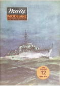 Mały Modelarz Nr 12 / 84 Niszczyciel Burza