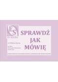 Sprawdź jak mówię Karta badania logopedycznego z materiałami