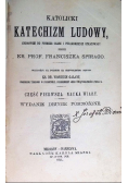 Katolicki katechizm ludowy 1911r.