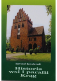 Historia wsi i parafii krąg