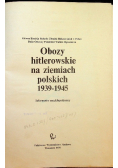Obozy hitlerowskie na ziemiach polskich 1939 1945