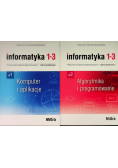 Informatyka 1-3 Podręcznik dla szkół ponadpodstawowych Tom 1 i 2