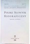 Polski Słownik Biograficzny Zeszyt 182