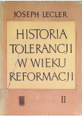 Historia Tolerancji w wieku Reformacji Tom II