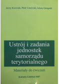 Ustrój i zadania jednostek samorządu terytorialnego