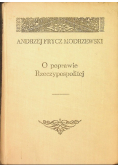 O poprawie Rzeczypospolitej
