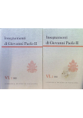 Insegnamenti di Giovanni Paolo II Tom VI Część 1 i 2