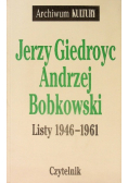 Bobkowski Listy 1946 - 1961