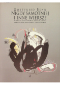 Nigdy samotniej i inne wiersze