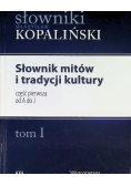 Słownik mitów i tradycji kultury Część pierwsza od A do J Tom I
