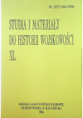 Studia i materiały do historii wojskowości Nr 15 / 03