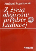 Z życia akowców w Polsce Ludowej Dedykacja autora