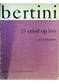 Bertini 25 etiud op 100 na fortepian