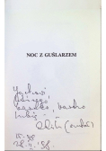 Noc z guślarzem Dedykacja autora