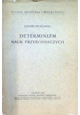 Determinizm nauk przyrodniczych 1934 r.