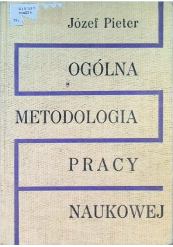 Ogólna metodologia pracy naukowej