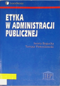 Etyka w administracji publicznej