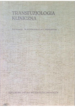 Transfuzjologia Kliniczna