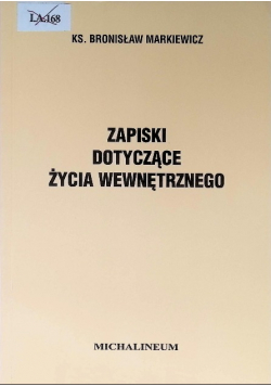Zapiski dotyczące życia wewnętrznego