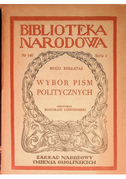 Wybór pism politycznych