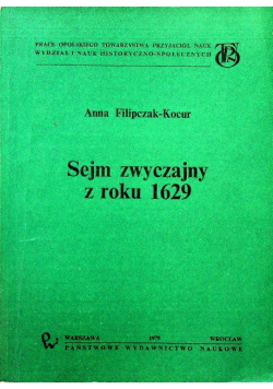 Sejm zwyczajny z roku 1629