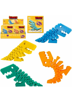 Dinozaur ruchome segmenty 3d MIX