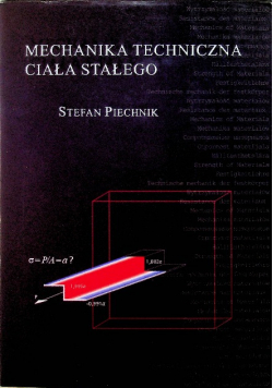 Mechanika techniczna ciała stałego