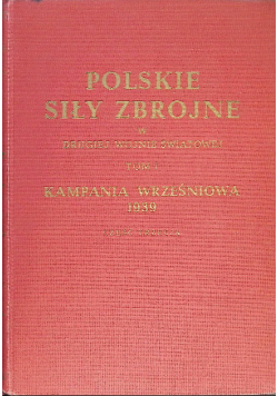 Polskie siły zbrojne w drugiej wojnie światowej Tom I Część 3 Szkice